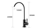 Matt Black Water Purified Tap #202443