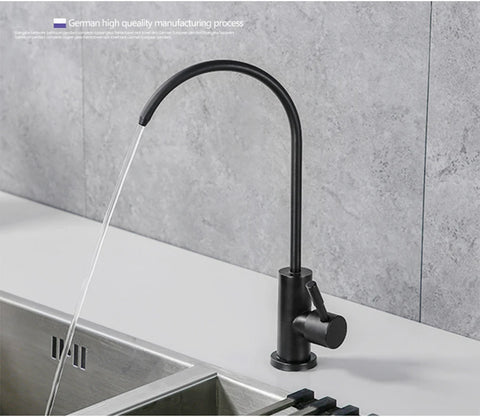 Matt Black Water Purified Tap #202443