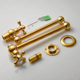 Shiny Gold Antique Pot Filler #202423