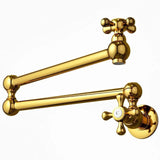 Shiny Gold Antique Pot Filler #202423