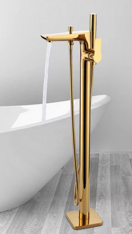 Polished Gold Modern Bath Mixer #202441