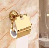 Shiny Gold Toilet Roll Holder #20244