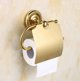 Shiny Gold Toilet Roll Holder #20244